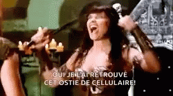 Lucy Lawless Xena GIF - Lucy Lawless Xena Cheer GIFs