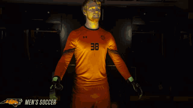 a man in a soccer uniform with the number 39 on it