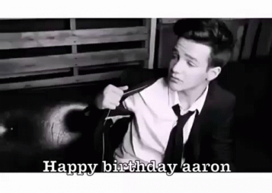 Aaron  GIF - Aaron Happy Birthday Hbd GIFs