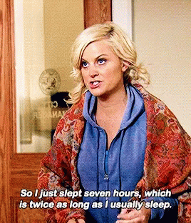 Tired Sleep Deprived GIF - Tired Sleep Deprived Parks And Rec GIFs