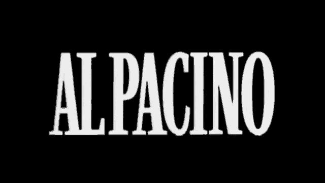 a black and white scarface logo with a white background