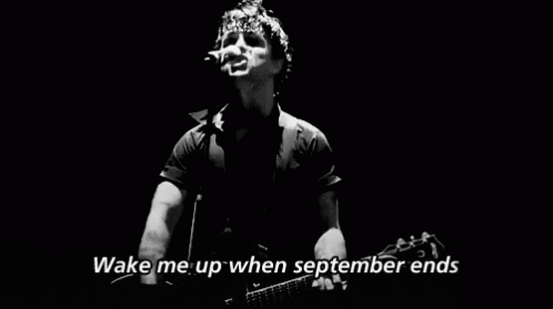 Wake Me Up When September Ends Greenday GIF - Wake Me Up When September Ends Greenday GIFs