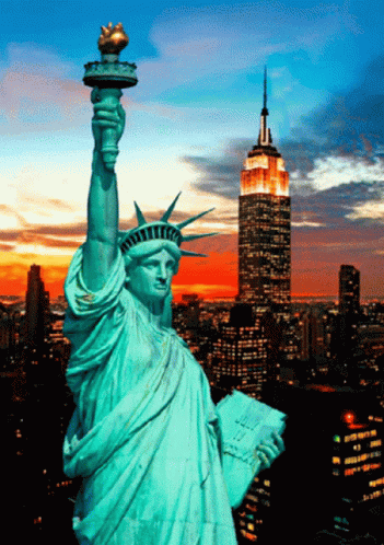 Lady Liberty Usa GIF - Lady Liberty Usa America GIFs
