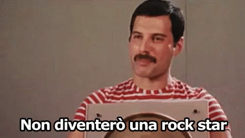 Freddie Mercury Queen Rock Star Leggenda Occhiolino GIF - Freddie Mercury Queen Rock Star GIFs
