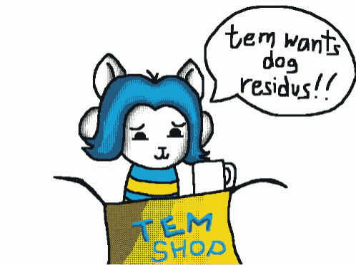 a cartoon drawing of a cat holding a cup and saying " but tem saves munz 4 colleg "