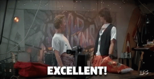 Excellent Bill And Ted GIF - Excellent Bill And Ted Happy GIFs