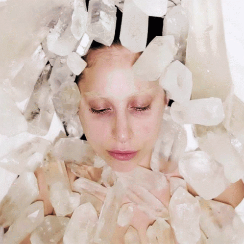 Crystals Lady Gaga GIF - Crystals Lady Gaga Ice GIFs