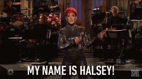My Name Is Halsey Excited GIF - My Name Is Halsey Excited Happy GIFs
