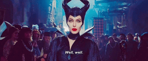 Well Well Maleficent GIF - Well Well Maleficent Angelina Jolie GIFs