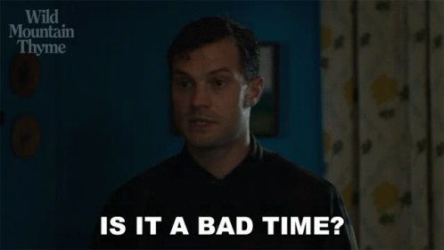 Is It A Bad Time Anthony GIF - Is It A Bad Time Anthony Jamie Dornan GIFs