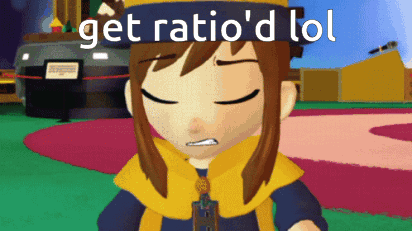 Hat Kid Get Ratio'D GIF - Hat Kid Get Ratio'D A Hat In Time GIFs