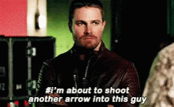 Oliver Queen Shade GIF - Oliver Queen Shade Shoot GIFs