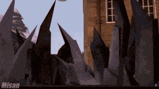 a computer screen with misan written on the bottom right