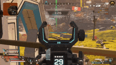 a screenshot of a video game with the number 29 at the bottom