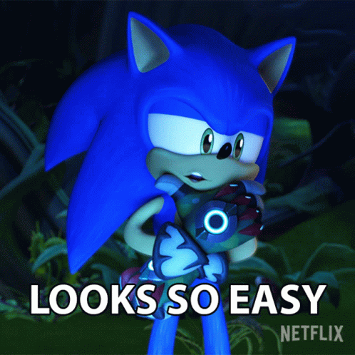 Looks So Easy Sonic The Hedgehog GIF - Looks So Easy Sonic The Hedgehog Sonic Prime GIFs