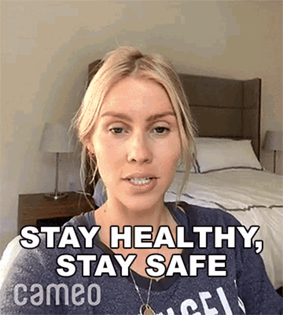 Stay Healthy Stay Safe GIF - Stay Healthy Stay Safe Claire Holt GIFs