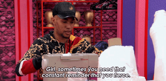 Girl Sometimes You Need That Constant Reminder That You Fierce Rupauls Drag Race All Stars GIF - Girl Sometimes You Need That Constant Reminder That You Fierce Rupauls Drag Race All Stars You Should Always Remember That Youre Fierce GIFs