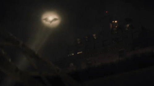 The Bat Signal Batman GIF