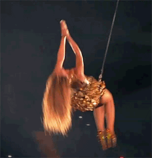 Beyonce Blast Off GIF - Beyonce Spin Concert GIFs