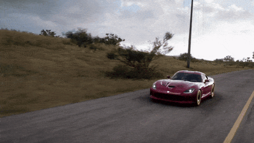 Forza Horizon 5 Dodge Viper GIF