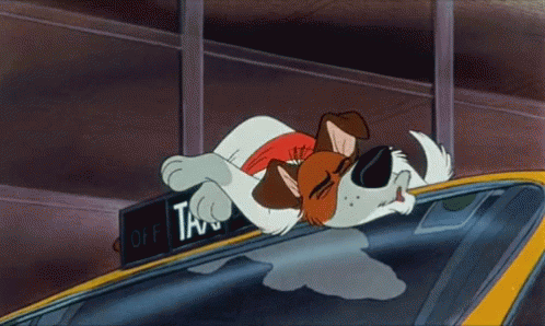 Oliver And Company Flirt GIF - Oliver And Company Flirt Kissed GIFs