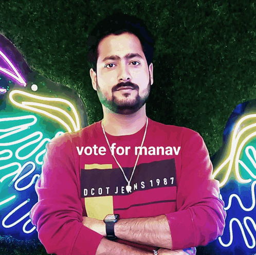Vote For Manav Rajput GIF - Vote For Manav Manav Rajput GIFs