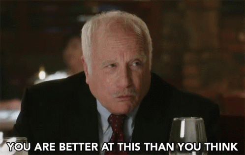 You Are Better You Are Great GIF - You Are Better You Are Great Richard Dreyfuss GIFs
