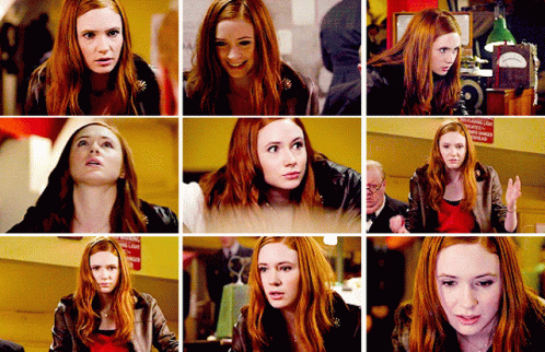 Amy Pond Karen Gillan GIF - Amy Pond Karen Gillan Doctor Who GIFs