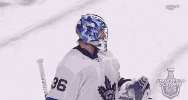 Jack Campbell Toronto Maple Leafs GIF - Jack Campbell Toronto Maple Leafs Goalie GIFs