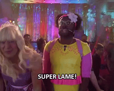 Super Lame! GIF - Super Lame Lame Party Jimmy Fallon GIFs