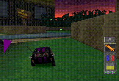 a video game says get darkside-ed on the bottom