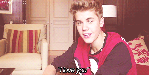 I Love You  GIF - Justin Bieber Beliebers GIFs
