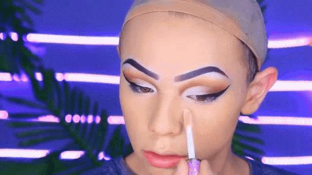 Makeup Concealer GIF - Makeup Concealer Face Paint GIFs