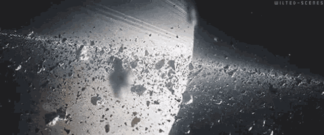 a planet is surrounded by a ring of asteroids