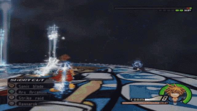 Kingdom Hearts Roxas GIF - Kingdom Hearts Roxas Fight GIFs