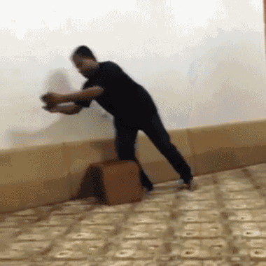 "Great" Friends Pulling A Prank... That Lie Down At The End Says It All. GIF - Prank Friends Scary GIFs