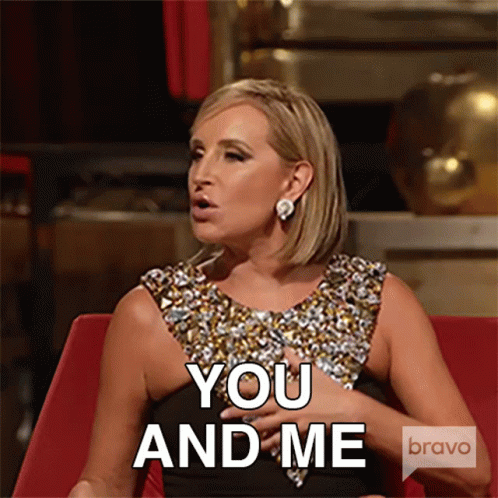 You And Me Real Housewives Of New York GIF - You And Me Real Housewives Of New York Its Gonna Be Us GIFs