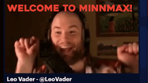 Welcome To Minnmax Leo Vader Minnmax GIF - Welcome To Minnmax Minnmax Leo Vader Minnmax GIFs