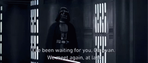 Star Wars Darth Vader GIF - Star Wars Darth Vader Tired Of Waiting GIFs