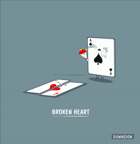 Broken Heart Game GIF - Broken Heart Game Spade GIFs