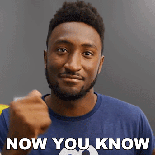 Now You Know Marques Brownlee GIF - Now You Know Marques Brownlee Now You'Re Aware GIFs
