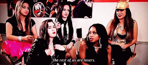 The Rest Of Us Are Losers. GIF - Fifthharmony Xfactor Xfactorusa GIFs