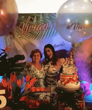 Vivian Amorim Party GIF - Vivian Amorim Party Birthday GIFs
