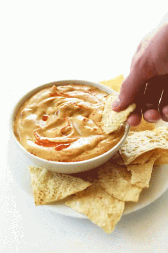 Chips And Dip GIF - Nachos Dip Food GIFs
