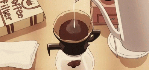 Anime Coffee GIF - Anime Coffee Pouring Coffee GIFs