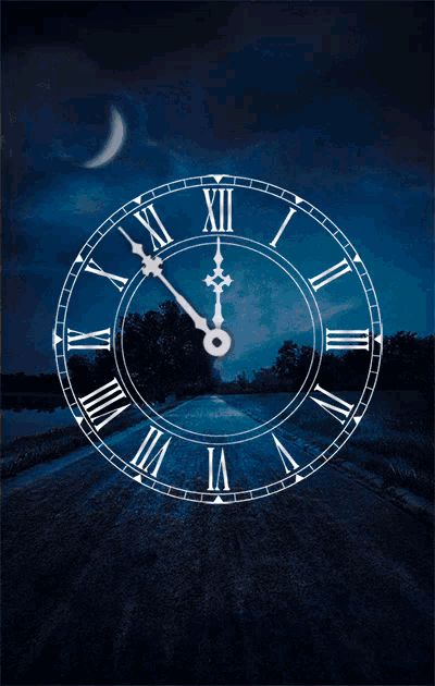Mystical Midnight Clock GIF - Mystical Midnight Clock GIFs