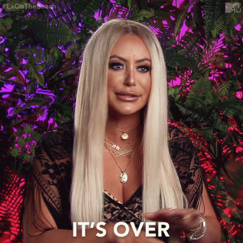 Its Over Done GIF - Its Over Done No More GIFs