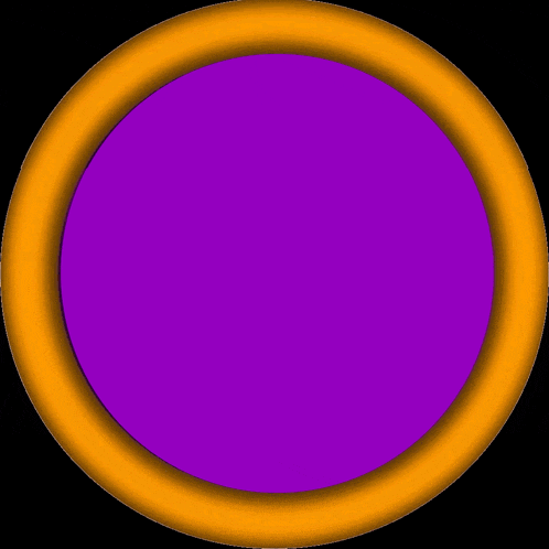 a purple circle with the word soir in yellow