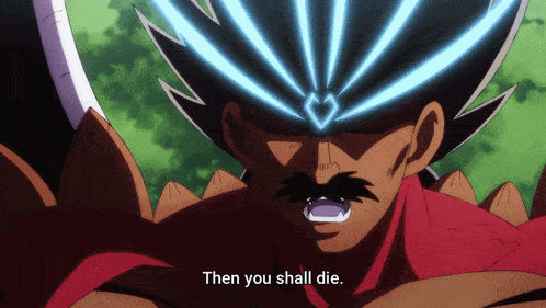 Then You Shall Die Baran GIF - Then You Shall Die Baran Dragon Quest GIFs