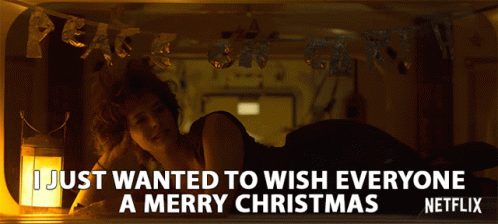 Just Wanted To Wish Everyone A Merry Christmas Parker Posey GIF - Just Wanted To Wish Everyone A Merry Christmas Parker Posey Dr Smith GIFs
